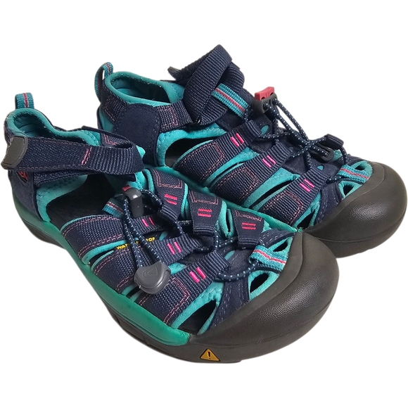 Keen Other - Keen Blue Green Outdoor Hiking Beach Pool Gorp Adventure Sandals Size 3